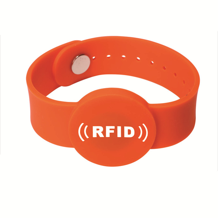 RFID مكافحة العبث سيليكون الاسوره